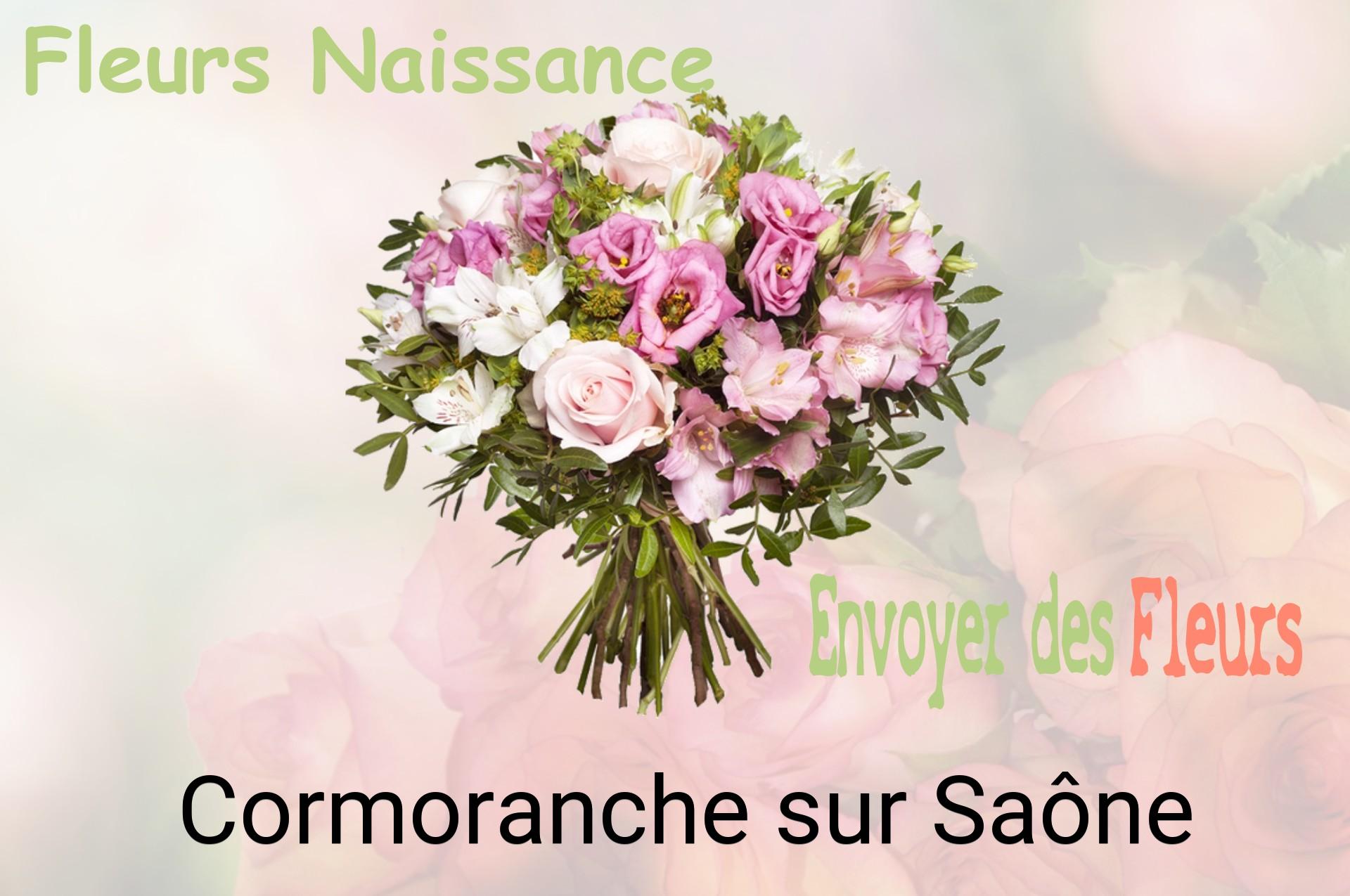 Bouquet de fleurs de naissance livré à Cormoranche-sur-Saône