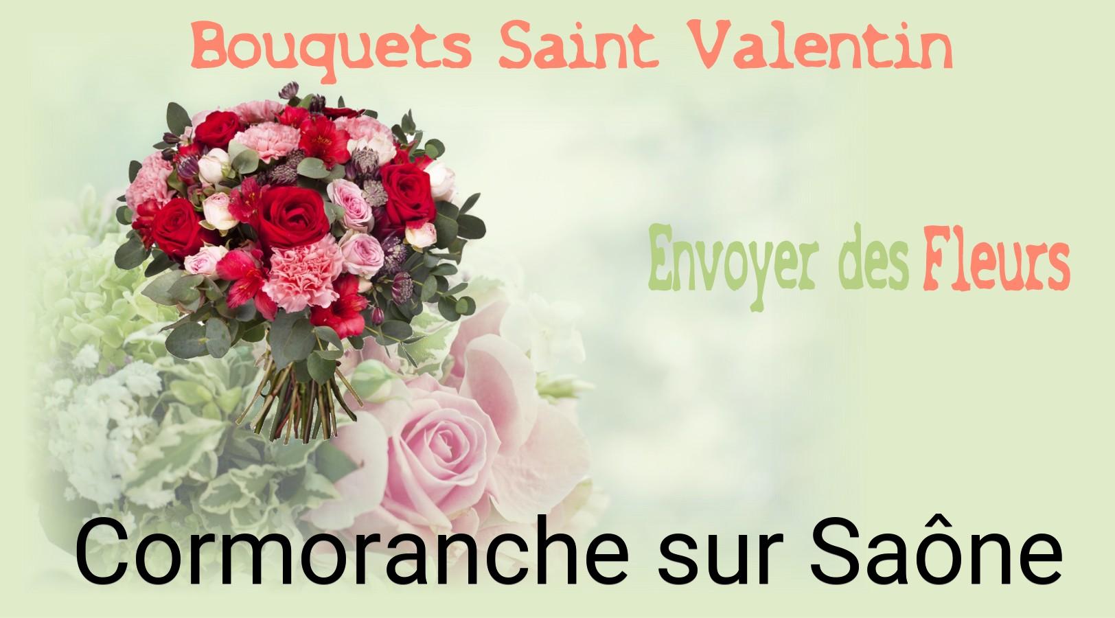 Roses de Saint-Valentin livrées à Cormoranche-sur-Saône